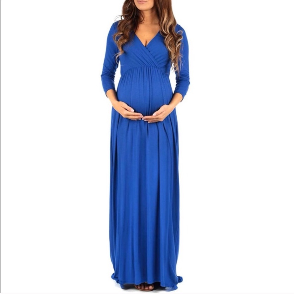 Mother Bee maxi maternity dress